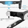 �culos Inteligente Cam�ra 4k Grava Video Tradu��o Bluetooth