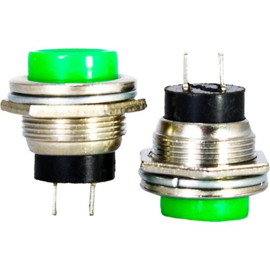 Chave Pushbutton N/A CHVS0032 Verde