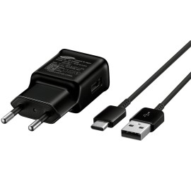 Carregador de Parede Fast Charge, Tipo C Samsung Preto