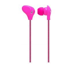 Fone De Ouvido Cabo De Nylon E Microfone Rosa Multilaser - PH196