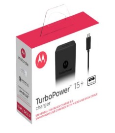 Carregador Original Motorola Turbo Power USB  Tipo C