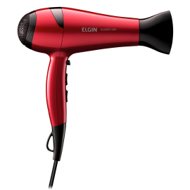 Secador de Cabelo Elgin Glossy Ion Vermelho - 220 Volts