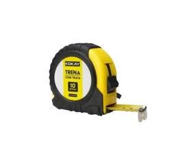 Trena de Ao 10 Metros 25mm com Capa Protetora e Trava KOKAY 056-0010