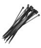 Abra�adeira Nylon 3,6x150mm Preta Storm