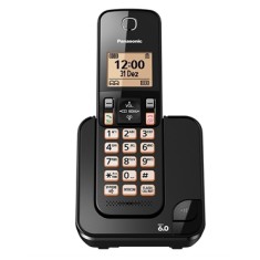 Telefone Sem Fio Panasonic - KX-TGC350LBB Preto