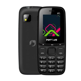 Celular Positivo P26 4G, Dual chip, Tela 1.8", Memria Interna 128MB, Rdio FM Preto