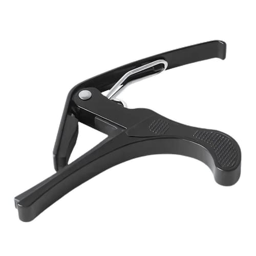 Capotraste de Alum�nio Nwt para Viol�o e Guitarra com Ajuste Seguro Preto NWT
