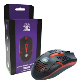  5+ Mouse 5 Gamer Start 2 Preto/Vermelho