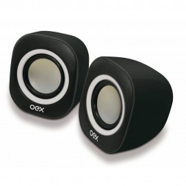 Caixa De Som Speaker Round Oex Sk-100