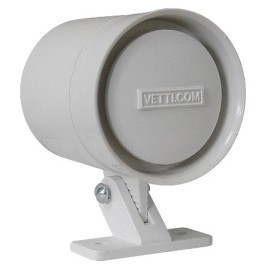  Sirene Piezoeletrica 12V Branca