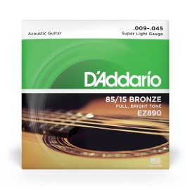 Encordoamento para Violo D.ADDARIO .009 Bronze