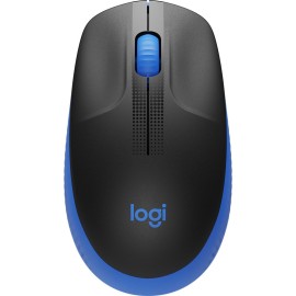 Mouse Sem Fio Logitech M190 - Azul
