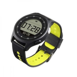 Monitor Cardaco Sportwatch Chronus + GPS  Prova D gua Preto Atrio - ES252