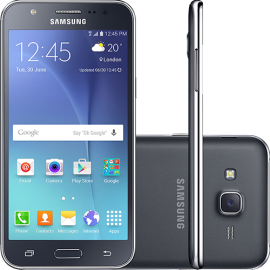 Smartphone Samsung Galaxy J5 Duos  Tela 5" 16GB  Cmera 13MP - Preto 