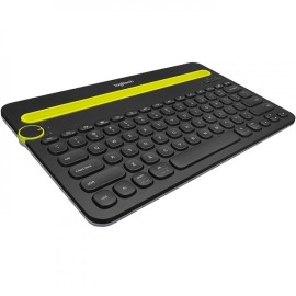 Teclado Bluetooth Logitech K480 Multi-device sem fio preto