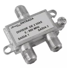 Divisor de Antena  2 Vias  5-900 MHZ 