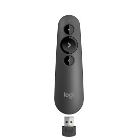 Apresentador Logitech R500s Sem Fio - Alcance at 20 Metros Grafite