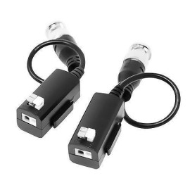 Balun giga conversor de sinais de video para cftv 4k- gs0064