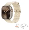 Microwear Smartwatch Ultra 4 Pro 49mm Tela Amoled 1GB Ram Caixa Tit�nio Gold