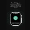 Microwear Smartwatch Ultra 4 Pro 49mm Tela Amoled 1GB Ram Caixa Tit�nio Gold
