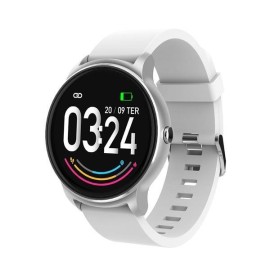 Smartwatch Viena Prata e Branco Ble 5.0 - ES385 Atrio