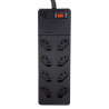 Filtro Linha DPS iClamper 8 Tomadas 2P+T Preto 26775 CLAMPER