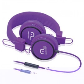 Fone de Ouvido Multilaser com Microfone Roxo P2 - Ph090