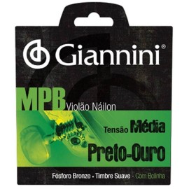 Encordoamento de Nylon para Violo Giannini Genwbg c/ Bolinha