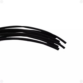 Tubo Termo Retrtil  2.5mm Preto - Metro  ( Vendemos por Metros )