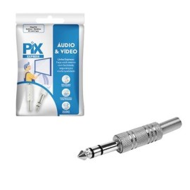 Plug P10 Estreo Metlico - Kit com 2 Plugs 062-1750HC