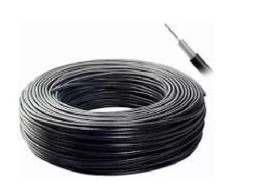 Cabo Alta Tenso 4mm 50m Condutti Preto