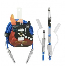 Cabo P10 Mono para P10 Mono Performance Sound Chip Sce Azul 10 Metros  018-0083