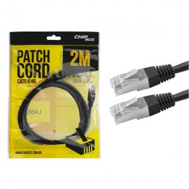 Cabo de Rede Chipsce Patch Cord Cat.5E 2M