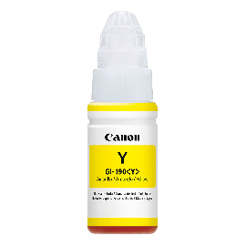 Refil Tinta Canon GI-190 Y Amarelo