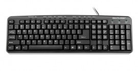 Teclado Multimidia USB Multilaser - TC071