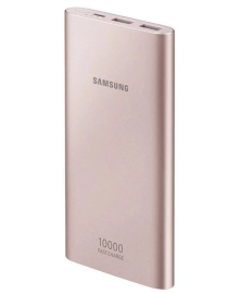 Carregador Porttil Samsung 10.000 mah Rose Tipo C EB-P1100CPPGBR