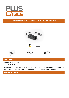 Cabo Adaptador p/ Rede USB 2.0 M / RJ45 F ADP-USBLAN100BK Plus Cable