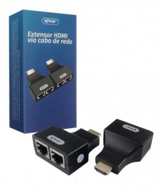 Extensor HDMI 30M Via Cabo de Rede Rj45 (KP-AD100)