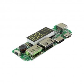 Mdulo Arduino Carregador Usb 5v 24a Micro/Tipo c - Usb c/Led