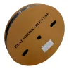 Rolo Espaguete/tubo Termo Retr�til 10mm Preto 100 Metros
