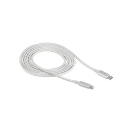 Cabo USB-C + Lightning 1,5m Intelbras Nylon Branco