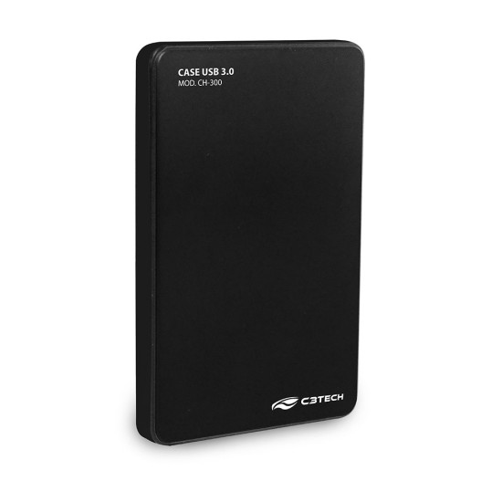 Gaveta para HD Externo 2,5" CH-300BK USB 3.0 C3Tech