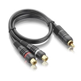 Cabo Y 1M E 2F 20Cm Audio - Au504