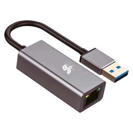 Cabo Adaptador De Rede, Usb 3.0, Para Lan, 10/100/1000mbps