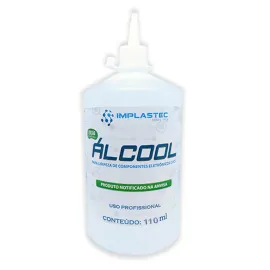 �lcool Para Limpeza De Componentes Eletr�nicos e PCI 110ml 99,8% Implastec - PCI-110ML