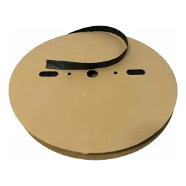 Termo Retr�til 16mm Di�metro Preto - Rolo Com 100 Metros