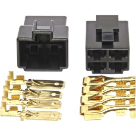 Kit de Conector 4 Vias Com Travas Storm PT