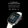 Microwear Smartwatch Ultra 4 Pro 49mm Tela Amoled 1GB Ram Caixa Tit�nio Gold