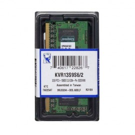 Memria Kingston 2GB  DDR3 p/ Notebook CL9 - KVR13S9S6/2