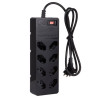 Filtro Linha DPS iClamper 8 Tomadas 2P+T Preto 26775 CLAMPER